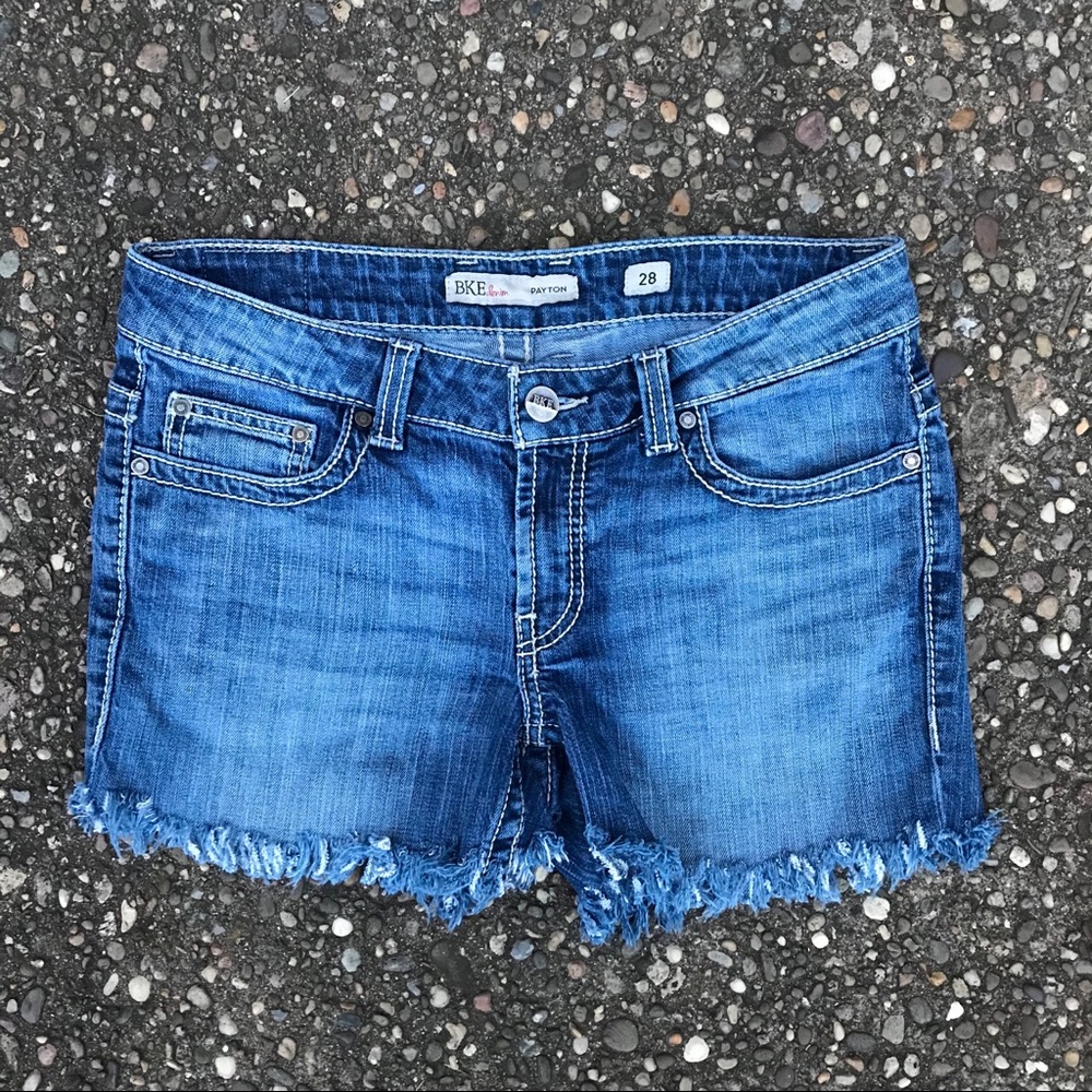 BKE Denim PAYTON Cut-Off Shorts